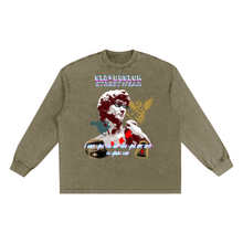 Load image into Gallery viewer, Washed Oversize S12 EGO Long Sleeve T-shirt