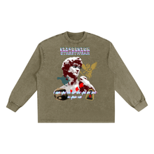 Load image into Gallery viewer, Washed Oversize S12 EGO Long Sleeve T-shirt