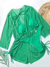 Load image into Gallery viewer, Women's Cozey Bikini Three-Piece Set