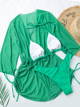 Load image into Gallery viewer, Women's Cozey Bikini Three-Piece Set
