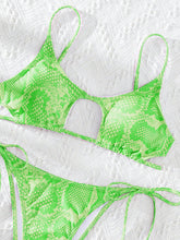 Load image into Gallery viewer, Snakeskin Bikini