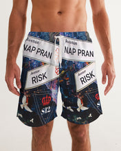 Load image into Gallery viewer, NPR Blue City Men's Swim Trunk