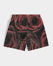 Load image into Gallery viewer, Red Rose Men's Swim Trunk
