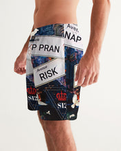 Load image into Gallery viewer, NPR Blue City Men's Swim Trunk