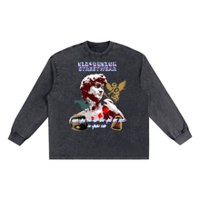 Load image into Gallery viewer, Washed Oversize S12 EGO Long Sleeve T-shirt
