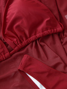Women's Cozey Bikini Three-Piece Set