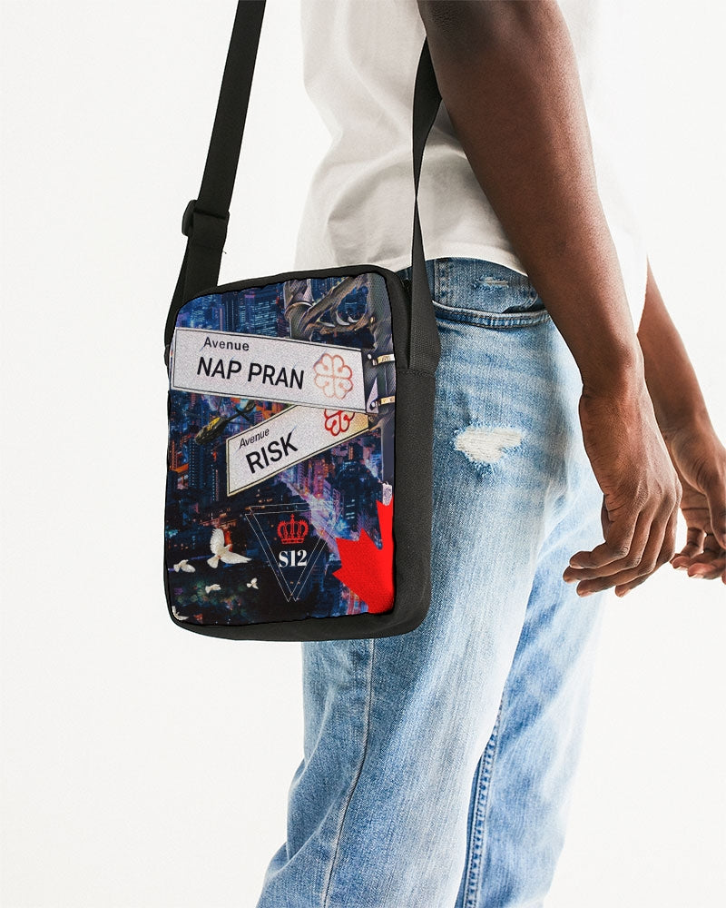 NPR Blue city Messenger Pouch