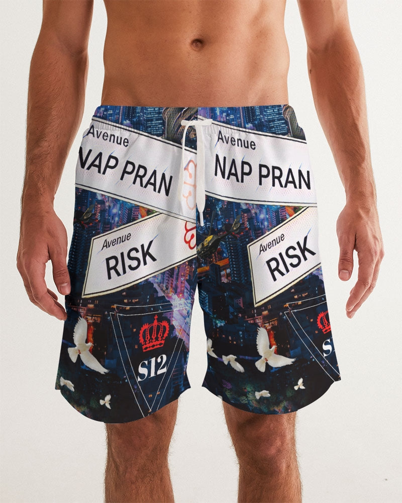 NPR Blue City Men's Swim Trunk