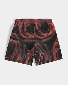 Red Rose Men's Swim Trunk