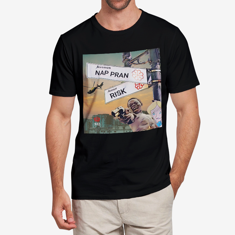 NPR Street Corner Black T-Shirt