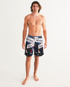 NPR Blue City Men's Swim Trunk