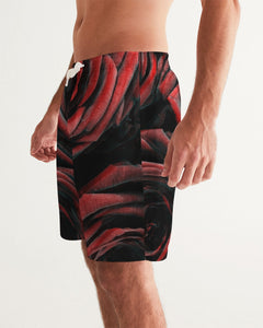 Red Rose Men's Swim Trunk